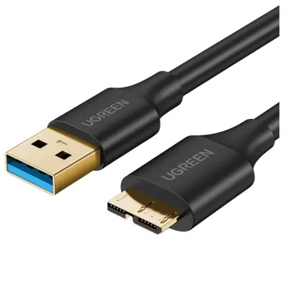 UGREEN KABEL USB-A 3.0 DO MICRO USB-B 0,5M ČRN POLNILNI KABEL