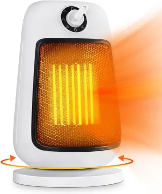 1500 W električni grelnik prostora – nihanje 90°, zaščita pred pregrevanjem