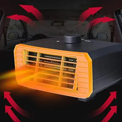150W 24V Avto Avto Vžigalnik Grelec, Hladilni Ventilator Odmrzovalnik Anti-Fog Prenosni Avto Grelec Odmrzovalnik