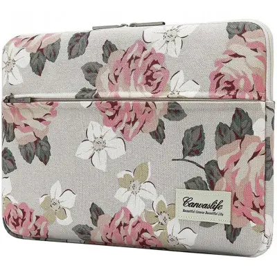 CANVASLIFE OVITEK ZA PRENOSNIK 13-14 WHITE ROSE COVER CASE