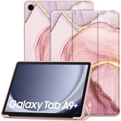 OVITEK TECH-PROTECT SMARTCASE ZA GALAXY TAB A9+ 11.0 X210 X215 X216 MARMOR