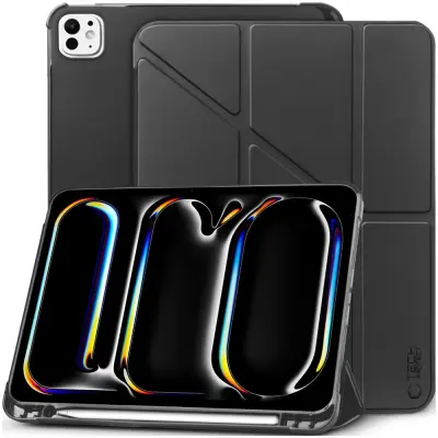 OVITEK TECH-PROTECT SC PEN ORIGAMI ZA IPAD PRO 13 7 2024 ČRN
