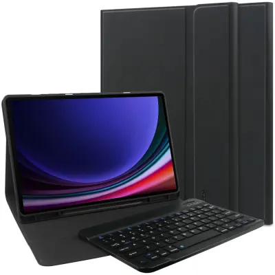 TECH-PROTECT SC PEN OVITEK TIPKOVNICA ZA SAMSUNG GALAXY TAB S9 FE 12.4 ČRN