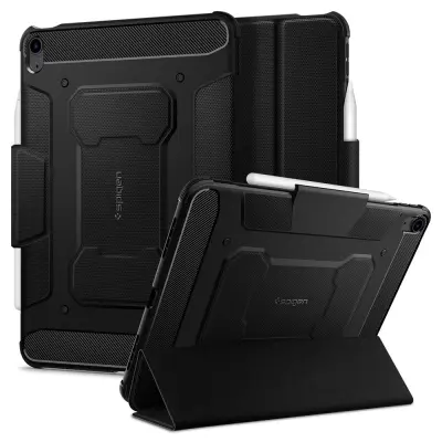 SPIGEN RUGGED ARMOR PRO OVITEK ZA IPAD AIR 4 2020 / 5 2022 ČRN