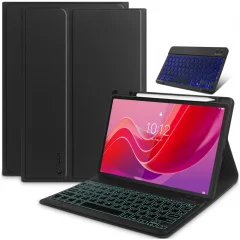 TECH-PROTECT SC PEN + TIPKOVNICA ZA LENOVO TAB M11 11.0 TB-330 OVITEK ČRNO