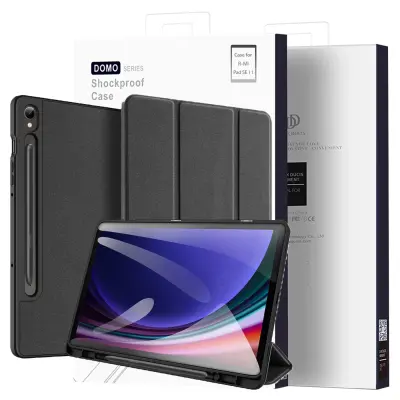 OVITEK S STOJALOM DUX DUCIS DOMO SAMSUNG GALAXY TAB S9 FE - ČRN