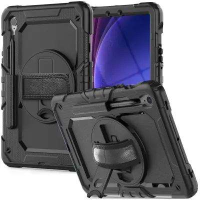 TECH-PROTECT OVITEK SOLID360 ZA SAMSUNG GALAXY TAB S9 FE 10.9 ČRN