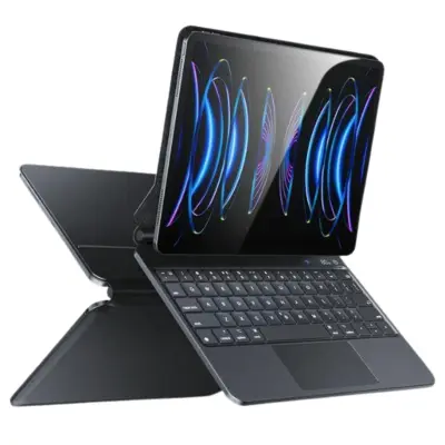 ZAŠČITNI OVITEK USAMS S TIPKOVNICO ZA IPAD PRO 11 MIAOKE SERIJA ČRNA