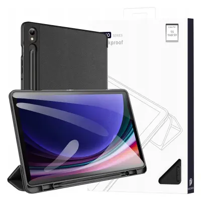DUX DUCIS OVITEK ZADNJE OHIŠJE ZA SAMSUNG GALAXY TABS9 ČRNO