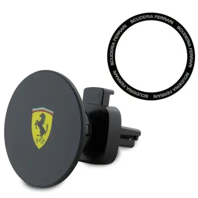 FERRARI AVTODRŽALO ZA MAGSAFE, MAGNETNO, ZA ZRAK AIR VENTE, ČRNO