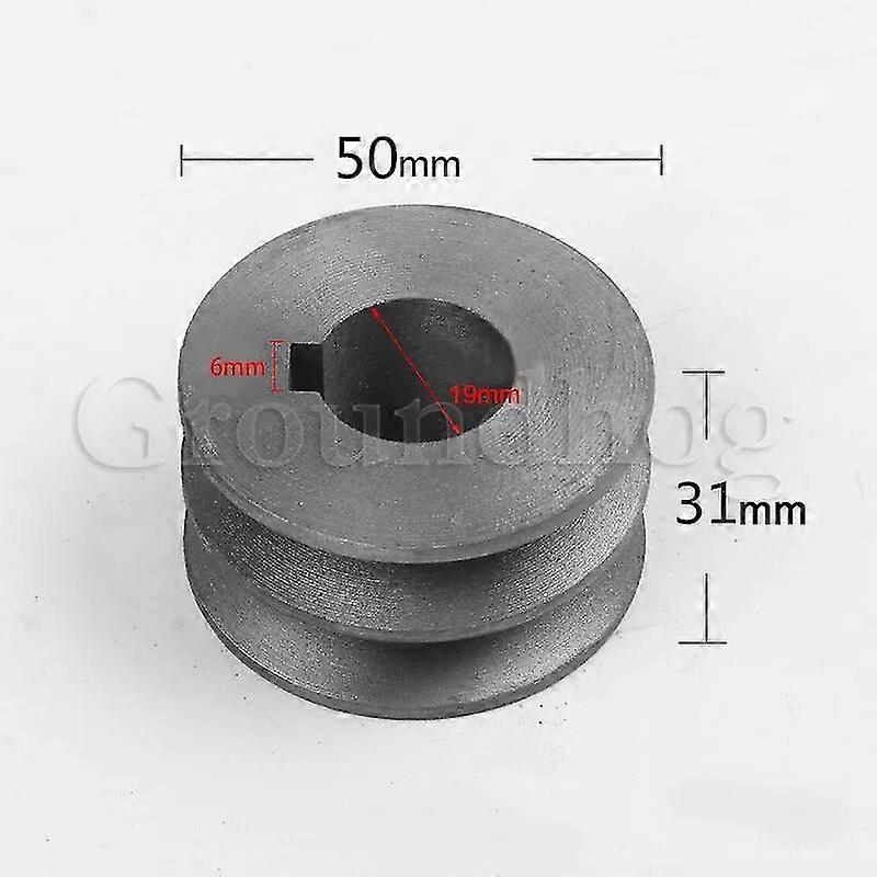 Pro-Lift-Werkzeuge Polea De Correa Trapezoidal: SPB 100 X 25 De Dos Ranuras Correa Trapezoidal