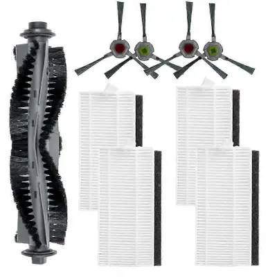 Glavni krtani filtri, stranske krtae, komplet, primeren za nadomestne dodatke za robotski sesalnik P20