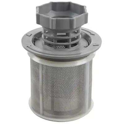 2-delni mreasti filter za pomivalni stroj, siv, zdruljiv s Pp Bosch Dishwasher Series 427903 170740, zdruljiv z nadomestnimi deli