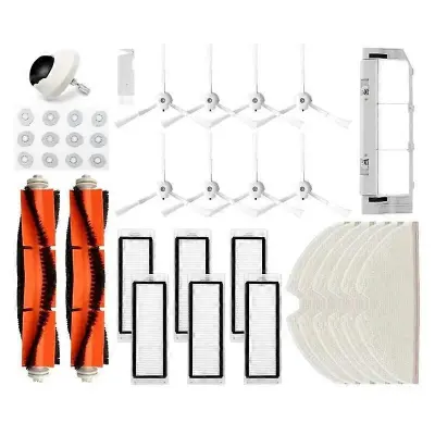 zdruljiv robotski sesalnik Roborock P5 T6 T7pro Glavna stranska krtaa Pokrov rezervoarja za vodo Filter Mop Krpa Koleek Deli kolesa