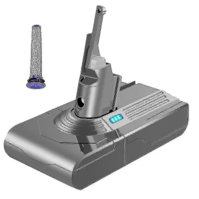 21,6 V Zamenjajte adapter za baterije V8 + predfilter, zdruljive baterije V8 V8 Absolute V8 Animal Vacuum Cle