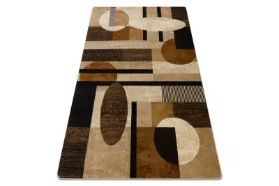 Preproga ROYAL 5376 Geometrija, krogi - bež / krema 200x290 cm