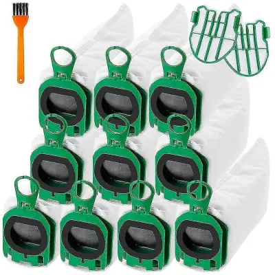 Zaščita motorja vrečke za prah, združljiva z dodatki za brezžične sesalnike Vorwerk Kobold Vb100 Fp100