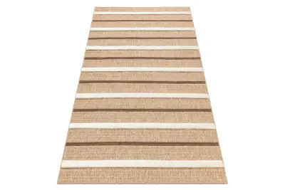 SPARK 0686A bež / krema preproga - Linije, sisal, strukturna 200x290 cm