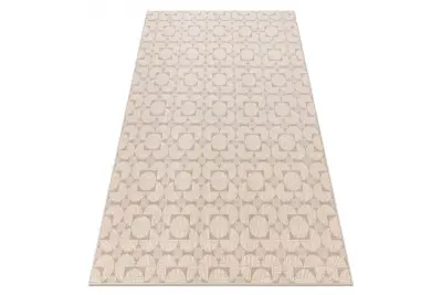 Preproga Wool ANGEL 7887 / 52022 Geometrija bež / siva 120x170 cm