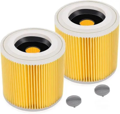 Starlight-2 Pack Cartridge Filter za Wd3 Premium Wd2 Wd3 Wd3p Wd3 Mv2 Mv3 Wd3 Filter Nadomestni filter za Krcher sesalnik 6.414-552.0/6414552