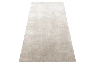 Preproga VISCO srebro 3 pliš, Imitacija kunčjega krzna 60x100 cm