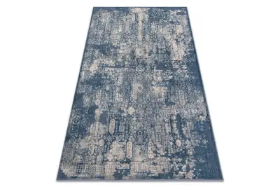 Preproga NAIN Ornament vintage 7591/51644 temno modra / bež 80x150 cm