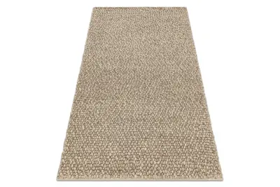 Volnena preproga TAHAR 99005C bež - ROČNO TKANA petlja, uniforma 200x290 cm