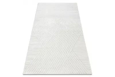 Preproga BALANCE 1503 krema - Geometrija, strukturna, glamour 80x150 cm