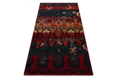 Preproga volna OMEGA TAPAS etno, mornarica 200x300 cm