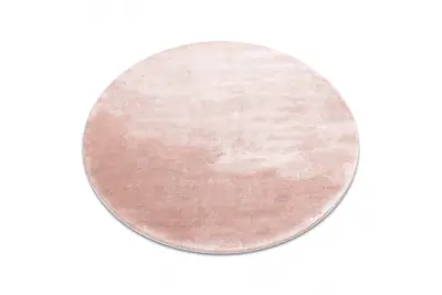 Preproga VISCO krog roza 8 pliš, Imitacija kunčjega krzna cercle 120 cm