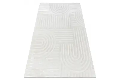 Preproga BALANCE 1918 krema - Geometrija, strukturna, glamour 160x220 cm