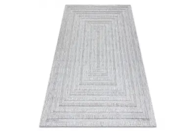 Preproga SANTO string SISAL 0999 geometrijska siva 180x270 cm