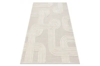 Preproga SANTO string SISAL 1001 geometrijska bel 200x290 cm