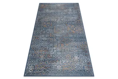 Preproga NAIN Ornament, vintage 7708/51611 modra / oranžna 200x300 cm