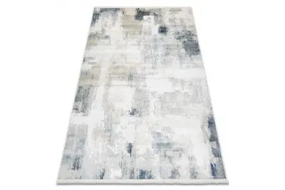 DISTIN 0144A bela / smetana / bež moderna preproga - Abstrakcija, vintage, resice 200x290 cm