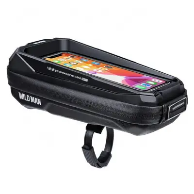 WILDMAN KOVČEK NOSILEC ZA KOLO MS33 BIKE HANDLEBAR BAGGER ČRN