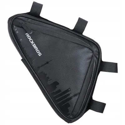 ROCKBROS TORBA, KOLESARSKA SANITARNA, VODOODPORNA, OKVIR, ČRNA