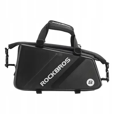 ROCKBROS KOLESARSKA HIGIJSKA VREČKA ZA NOSILEC 11,6L ČRNA NEPREMOČLJIVA