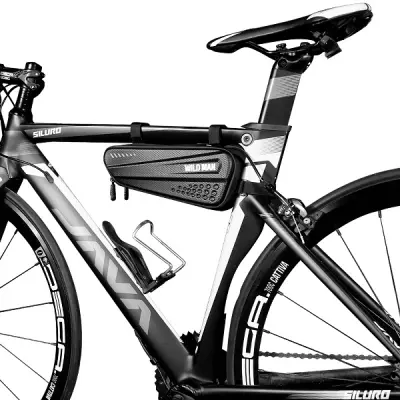 WILDMAN BIKE FRAME BAG CASE M ES4 BIKE MOUNT BLACK BLACK