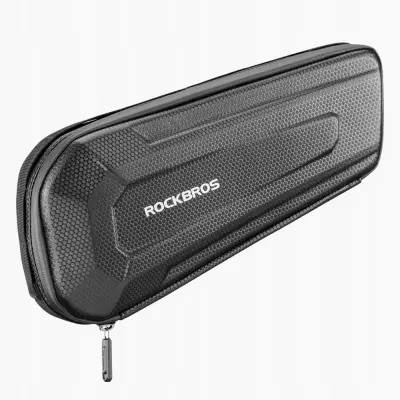 ROCKBROS NEPREMOČLJIVA KOLESARSKA TORBA ZA KOVČEK Z OKVIRJEM BIKE COVER ČRNA