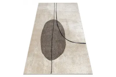 Preproga FUSION 0808 krem / bež - Geometrična, moderna, abstraktna 240x330 cm