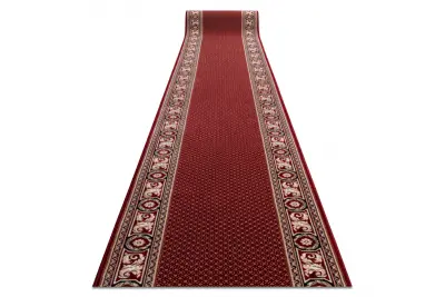 Volneni tekač NAIN Ornament 7500 51046 bordo / bež 80 80x1150 cm