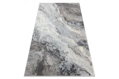 Preproga FUSION 9613 svetlo siva / temno siva - Marmor, moderna, abstraktna 80x150 cm