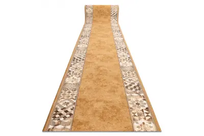 Tekač gumiran MURCIA Lizbonske ploščice, Okvir, proti zdrsu barva rude 67 67x470 cm