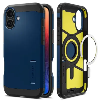 SPIGEN TOUGH ARMOR MAG ZA MAGSAFE CASE OVITEK ZA IPHONE 16 NAVY BLUE