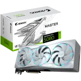 Grafična kartica nVidia RTX5080 GigaByte Master ICE bela - 16GB GDDR7 (GV-N5080AORUSM ICE-16GD)