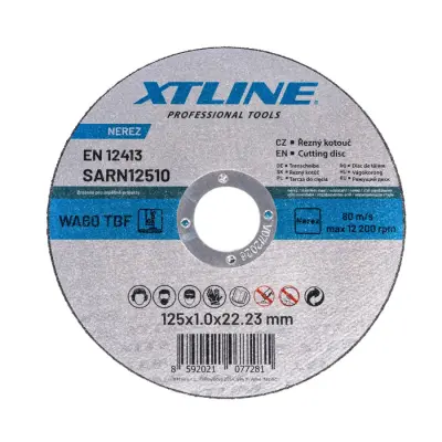 XTLINE rezalna plošča za nerjaveče jeklo 115 mm