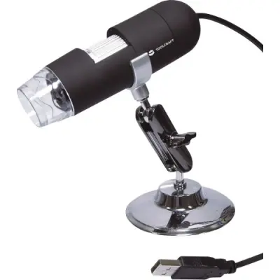 USB mikroskop TOOLCRAFT 2 mil. piksov, digitalni, povečava (maks.): 200 x