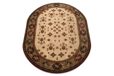 Preproga volna OMEGA ovalni TAROS orientalski rudy 2 terakota 170x235 cm