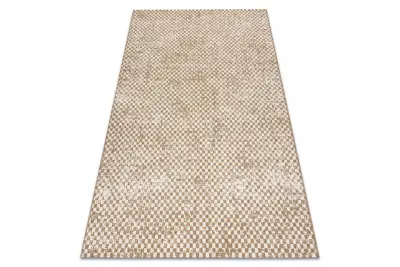 FLAT 48955265 Preproga iz sisala Geometric - naravna bež slamnata barva, vrvica 120x170 cm